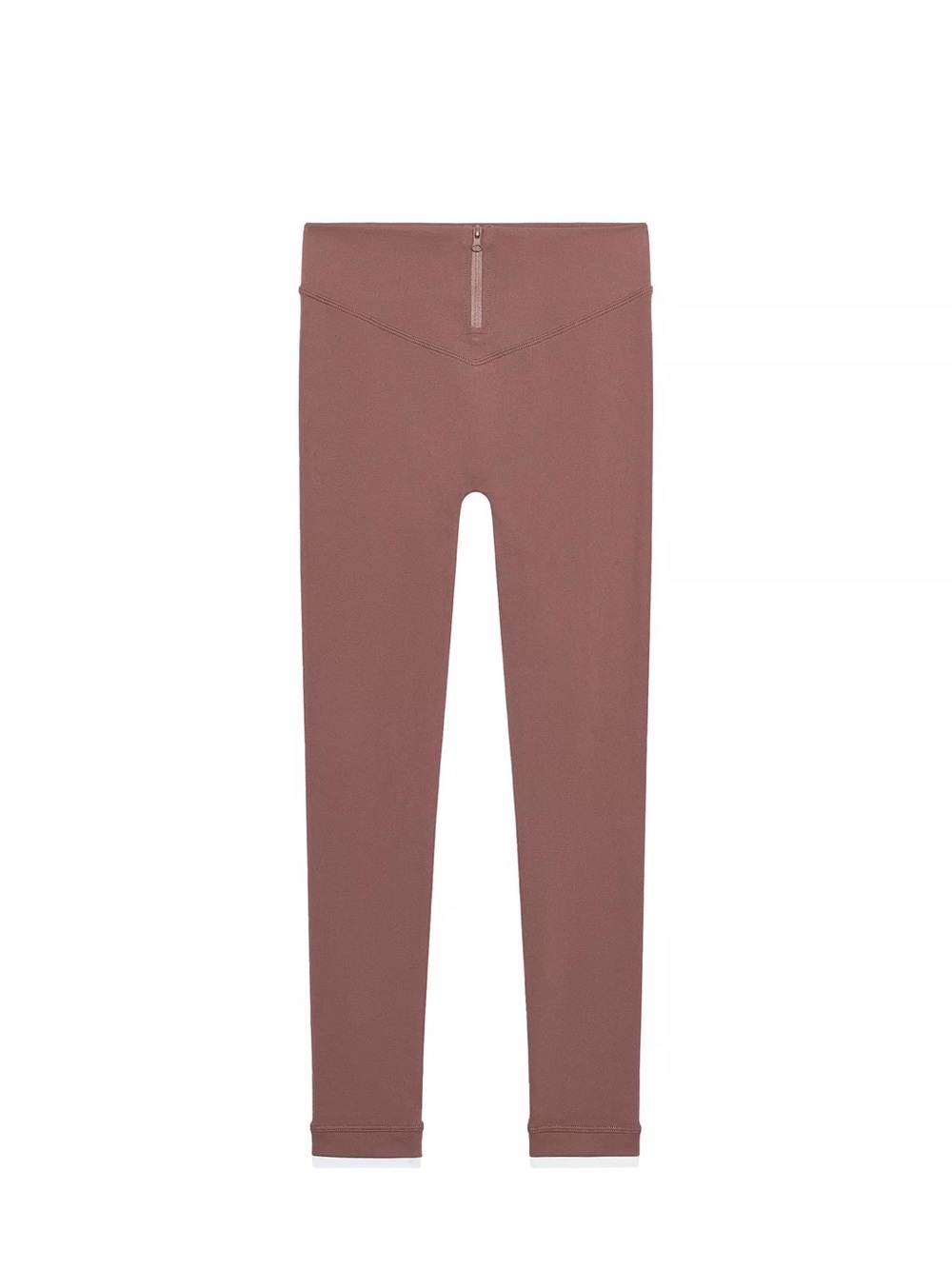 Seamless zippered leggings Zara